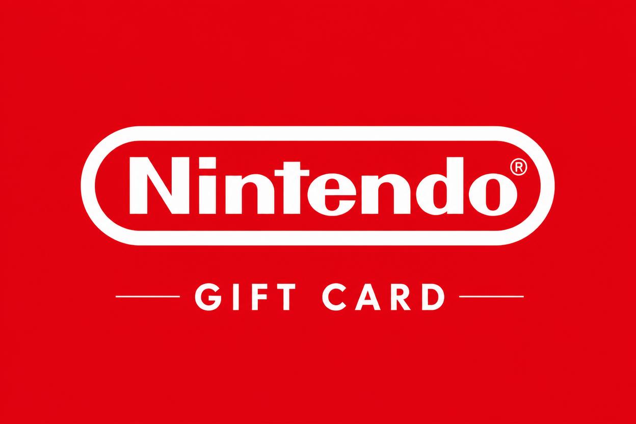 Nintendo gift card